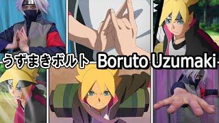 Naruto Shippuden Ninjutsu Hand seals / Boruto Uzumaki / Wind Style: Gale Palm / Summoning jutsu