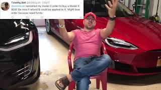 Tesla Garage with Tesla Tim. I Cancelled My Model 3 Reservation!! (Episode 2)