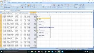 How to remove formula  from excel column