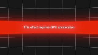 fix this annoying GPU acceleration error in after effects