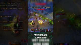 WET DREAM SAND KING DOTA 2 RAMPAGE #gaming #dota #dota2 #short #shorts #viral #feed #fyp #fypシ゚viral