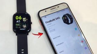 How To CONNECT Fire Boltt Epic Smartwatch - How To USE Smartwatch