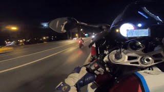 Эмоции мотоциклиста на BMW S1000RR за 15 секунд