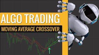 Algo Trading Using Moving average crossover | Algo Crab Moving Average Tutorial | Fully Algo Trading