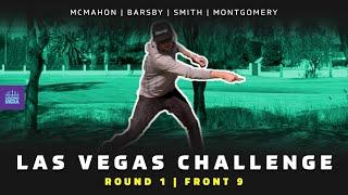 2021 Las Vegas Challenge | RD1, F9 | Barsby, McMahon, Smith, Montgomery | DISC GOLF COVERAGE