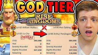 King Arthur EARLY Test Results are GOD TIER! Rise of Kingdoms (Pre-Release)