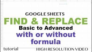 Google Sheets - Find and Replace with Functions or Without SUBSTITUTE, RegEx, Wildcards Tutorial