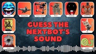 Guess the NEXTBOT'S SOUND #4 | Roblox Nico's Nextbots