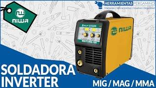 SOLDADORA INVERTER MIG/MAG/MMA 180A - ELECTRODOS DE 1,6 a 5 mm - ARGENTINA | HERRAMIENTAS PERGAMINO