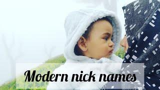 Modern nick names for babies. #nicknames , nick names for baby boys and girls