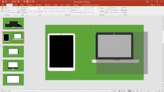 PowerPoint: How to Create Apple Device Mockup Templates