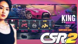 CSR 2 COMPLETING THE TUNERS KING OF THE MODSTARS EVENT