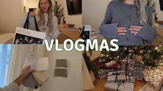 VLOGMAS 18: Aritzia Try on Haul, Help Me Decide on New Curtains, Wrapping Gifts