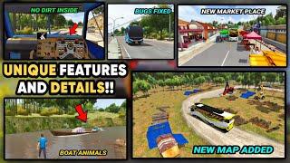 EXITING UPDATE V4.2 !! Unique Animation Details & Features In Bus Simulator Indonesia By Maleo ||