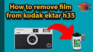 How to remove film from Kodak ektar H35