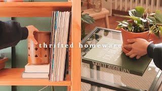 Beautiful home decor to thrift on a budget | Thrifting 101 + DIY Tips