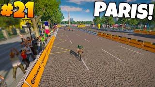 PARIS CHAMPS-ELYSEES!!! - Jumbo Visma #21 - Tour De France 2023 Game PS4/PS5 (PS5 Gameplay)