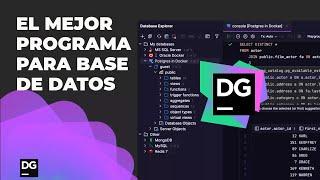 El mejor programa para administrar base de datos SQL y NoSQL - Datagrip