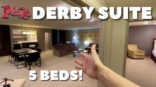 DERBY SUITE - Largest room at The Plaza Las Vegas FULL TOUR