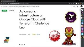 Automating Infrastructure on Google Cloud with Terraform: Challenge Lab || [GSP345] || Solution