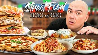 Italian STREET Food!!  From North to South I tried all.