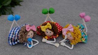 Adorable Fabric Dolls - An Interesting Gift Idea