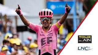 Tour de l'Ain étape 2 :  interview et victoire de Alexander CEPEDA