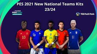 PES 2021 New National Teams Kits 23/24