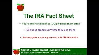 IRA Fact Sheets- IRA and Employer Plan Limits at a glance