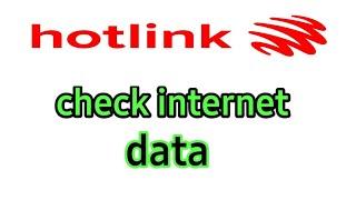 How to check hotlink internet data from hotlink maxis ka intenet data kaise check kare