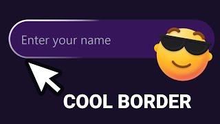  Modern Border Animation | CSS Only