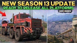 New Season 13 Update Ready to Release on All Platforms in SnowRunner Everything You Need to Know