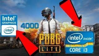 PUBG PC LITE ON I3,4GB,INTEL HD4000|MINIMUM REQUIREMENTS TESTING GAMEPLAY