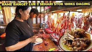 SEHARI STOK 100KG DAGING, 4 JAM SUDAH HABIS.. HIDDEN GEM SATE KAMBING PAJANGAN BANTUL, #kulinerjogja