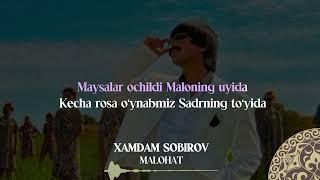 Xamdam Sobirov - Malohat | Milliy Karaoke