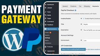 How To Add PayPal Payment Gateway In WordPress 2024