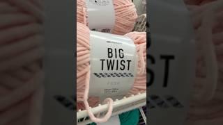 Big Twist Posh Yarn  JoAnn Shopping ️ Art Handmade Knitting Crochet