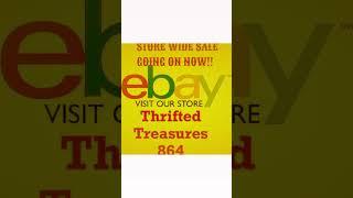 Visit my eBay store Thrifted treasures 864 #short #ebayseller  #ebayreseller