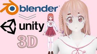 【Blender 2.93 】Sakurasawa Sumi Modeling Character anime creation Anime Girl Unity   | Gjnko