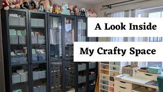 My Craft Room Tour: The First Ever Real Look Into My Full Crafty Space