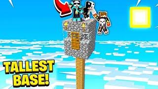 We Are LOCKED UP in the Tallest Tower in Minecraft !!!