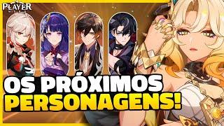 OS PRÓXIMOS PERSONAGENS/BANNERS DA VERSÃO 5.0 A 5.2 - GENSHIN IMPACT