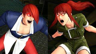 Orochi Iori vs Orochi Leona - KOF ALL STAR