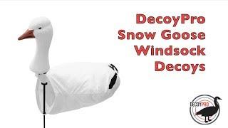 Snow Goose Windsock Decoys by DecoyPro