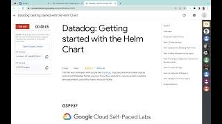 Datadog: Getting started with the Helm Chart || #qwiklabs || #GSP937