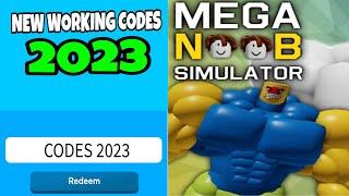 NEW Working Codes For Mega Noob Simulator Roblox 2023