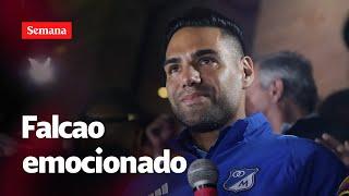 El llanto de Falcao por jugar en Millonarios  | Semana noticias