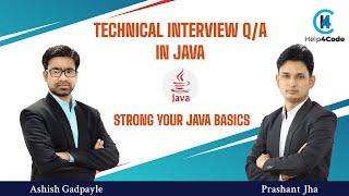 #1 Java interview Questions and Answers by Ashish Gadpayle Sir #campusinterview #javainterview #java