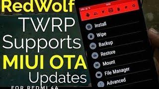 Flash Custom Recovery Without Breaking OTA Update of Miui | Redwolf TWRP Recovery | Techyugam