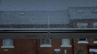 Heavy Rain on Open Window, Sleep, Study, Insomnia, Reduce Stress | Be Asleep in 10 min